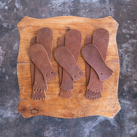 Predator Orange Kiltie variety mix on a wooden table.