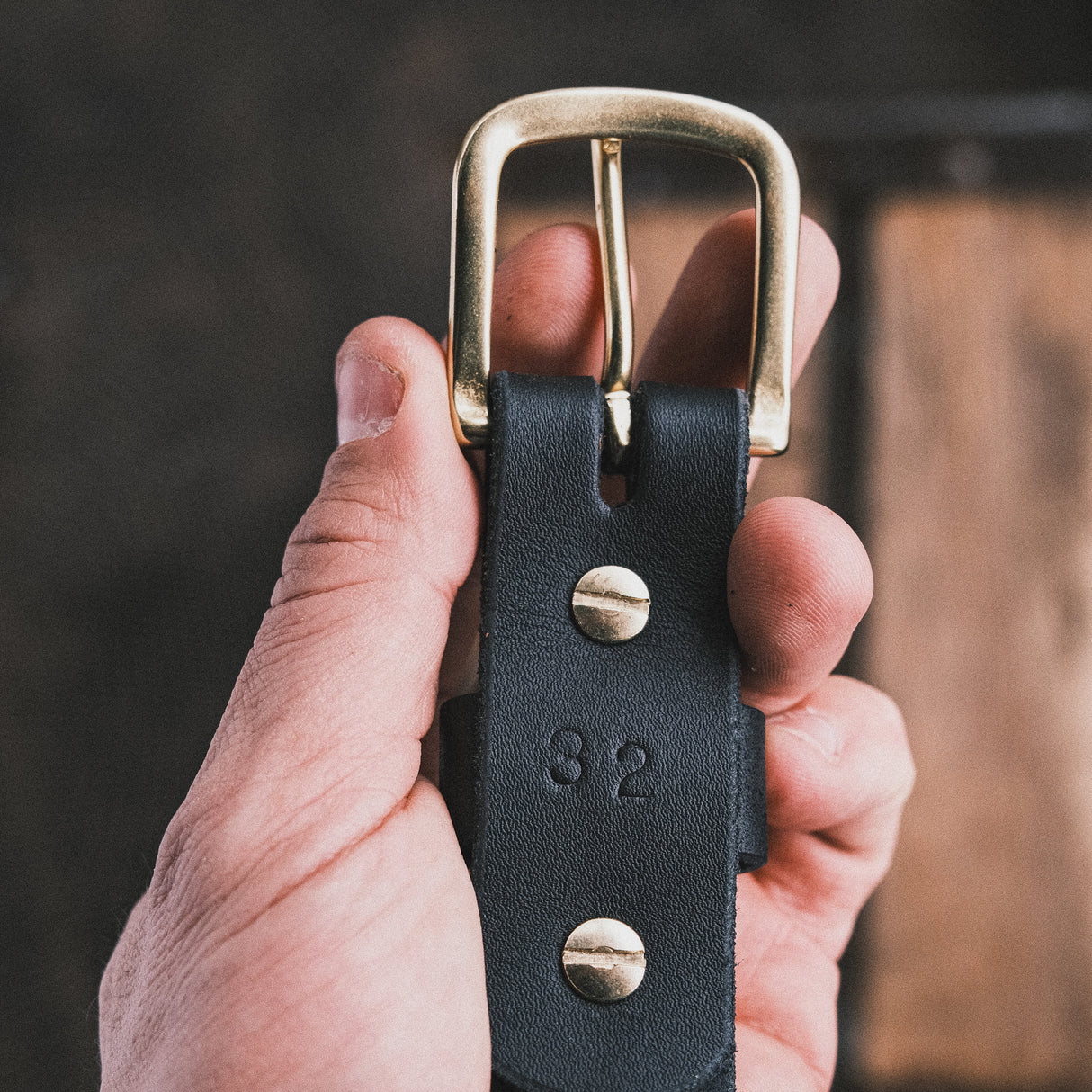 In-Stock Classic Work Belt / Max Support Black 1.25” / Waist Size 28(Belt Size 32)