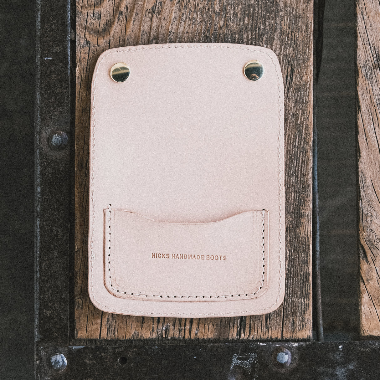 Boot Camp Trucker Wallet(Mini) - Natural Veg Tan / Limited Run