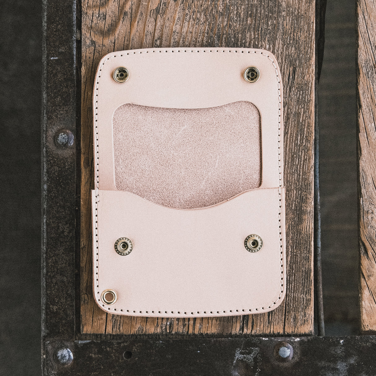 Boot Camp Trucker Wallet(Mini) - Natural Veg Tan / Limited Run