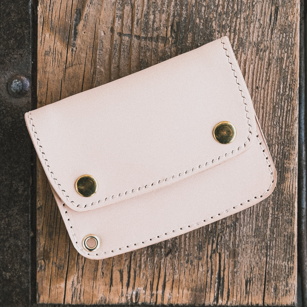 Boot Camp Trucker Wallet(Mini) - Natural Veg Tan / Limited Run
