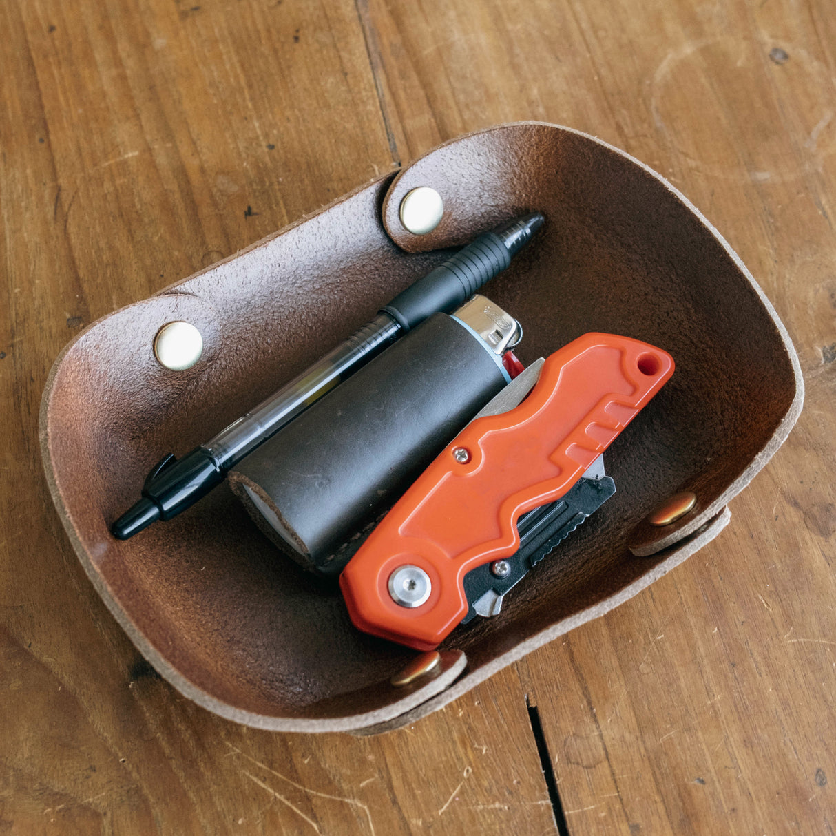 Nicks Leather Catch-All