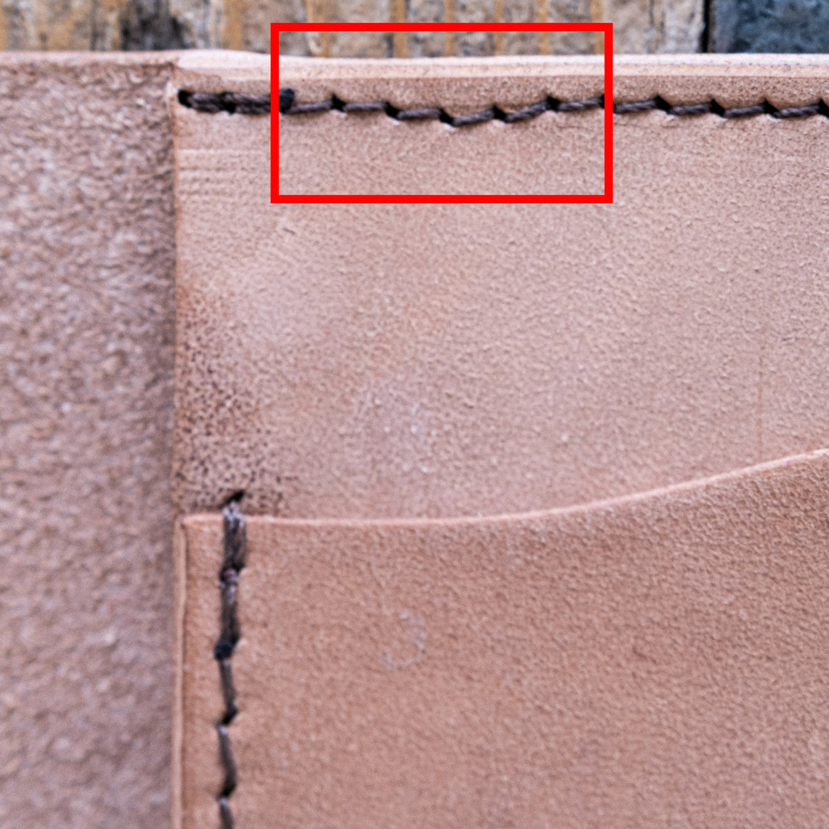 Stained Russet Horsehide Heritage Wallet - Factory Seconds
