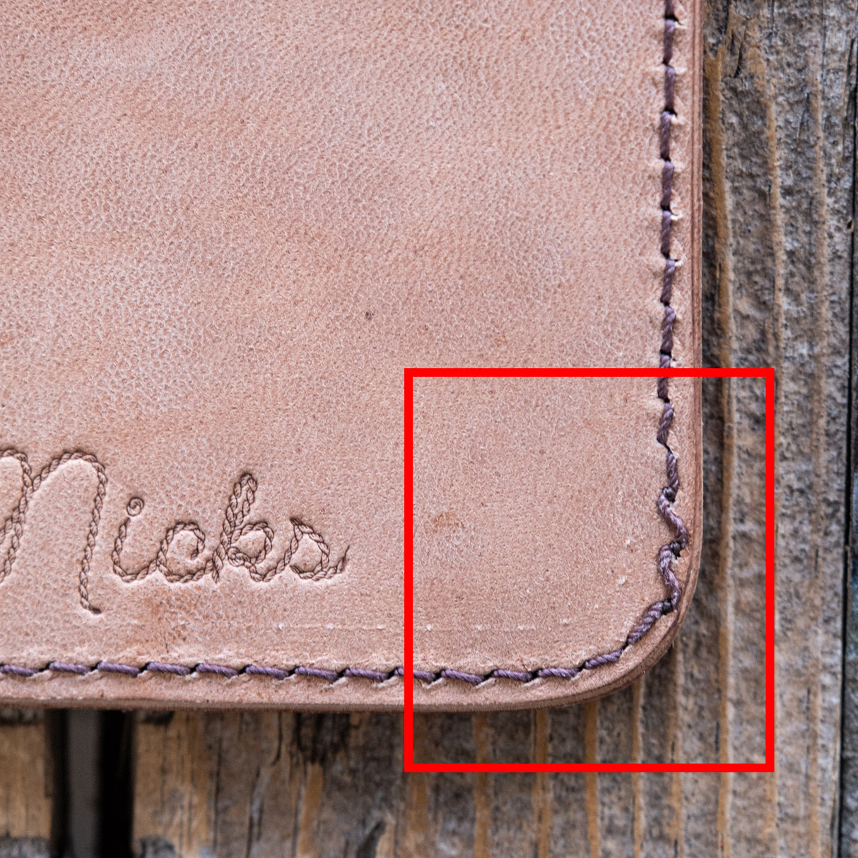 Stained Russet Horsehide Heritage Wallet - Factory Seconds