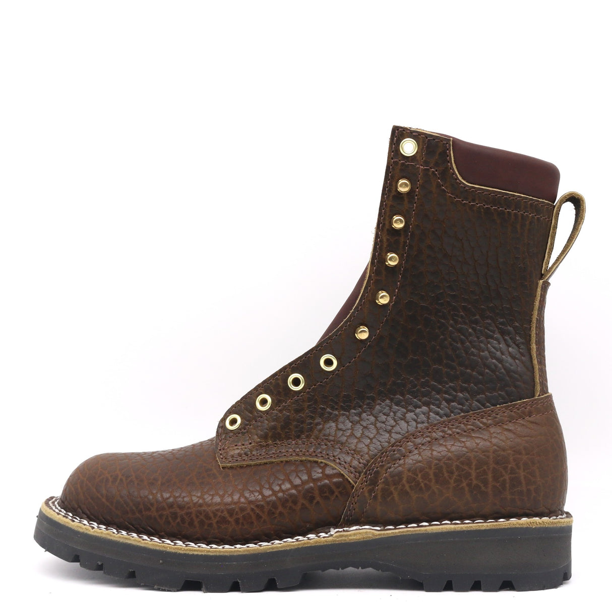 Shrunken Bison Laceup 9 E - Ready To Ship!