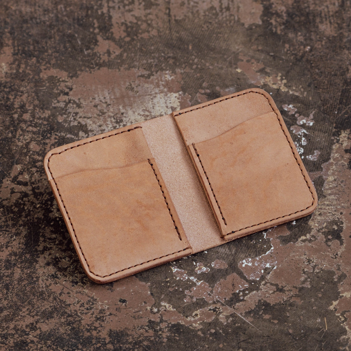 Stained Russet Horsehide Heritage Wallet - Limited Run