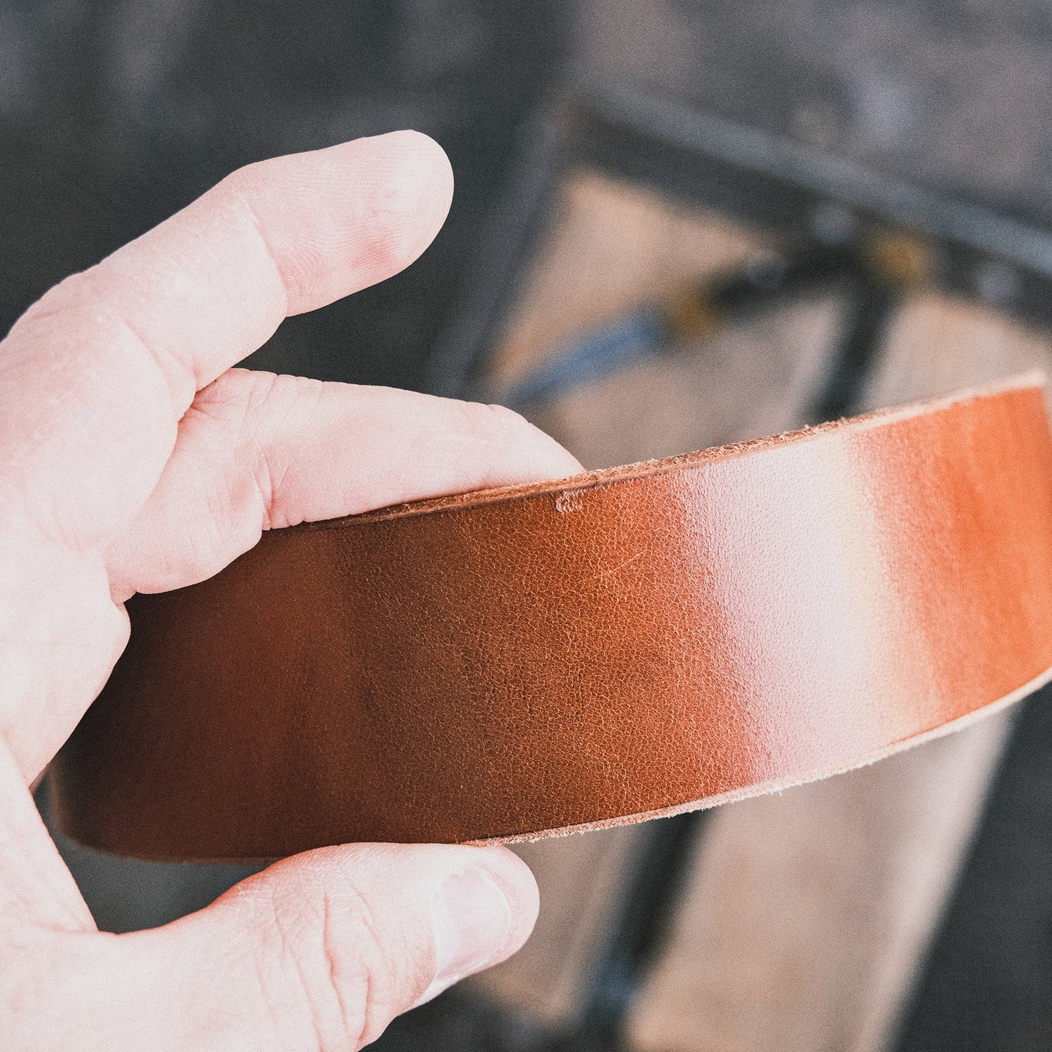 In Stock - 1.75" Heavy Duty Work Belt - Buck Brown Traditional Harness - 38