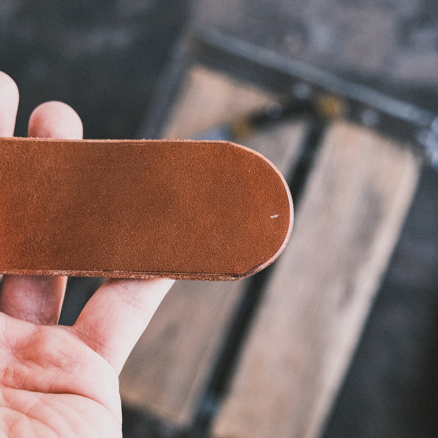 In Stock - 1.75" Heavy Duty Work Belt - Buck Brown Traditional Harness - 38