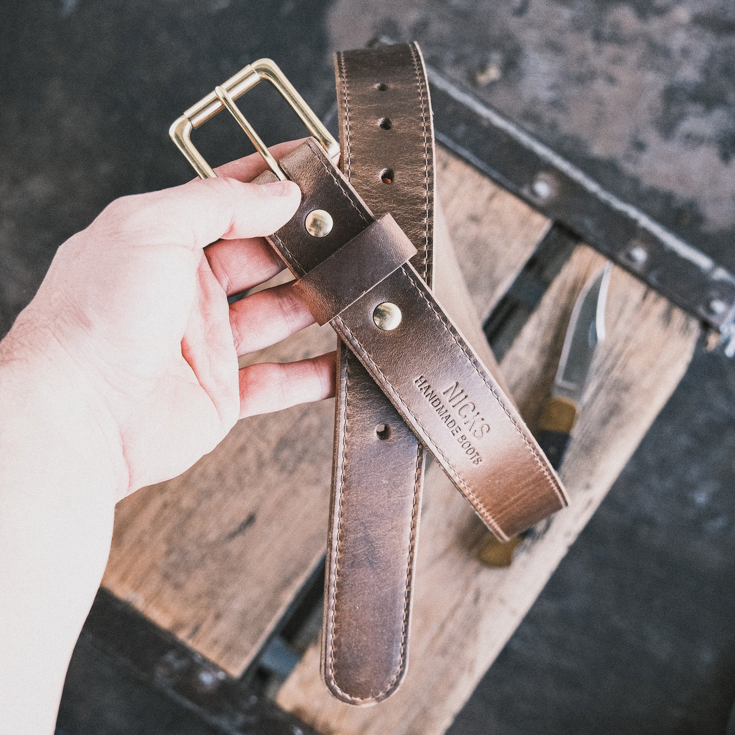 In Stock - CXL Heritage Belt - Natural CXL - 38