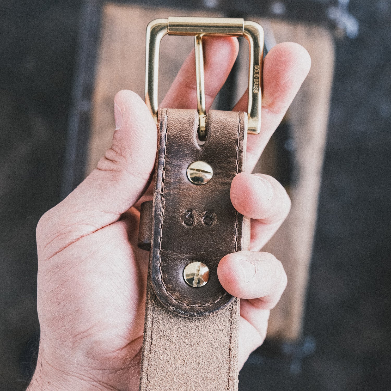 In Stock - CXL Heritage Belt - Natural CXL - 38