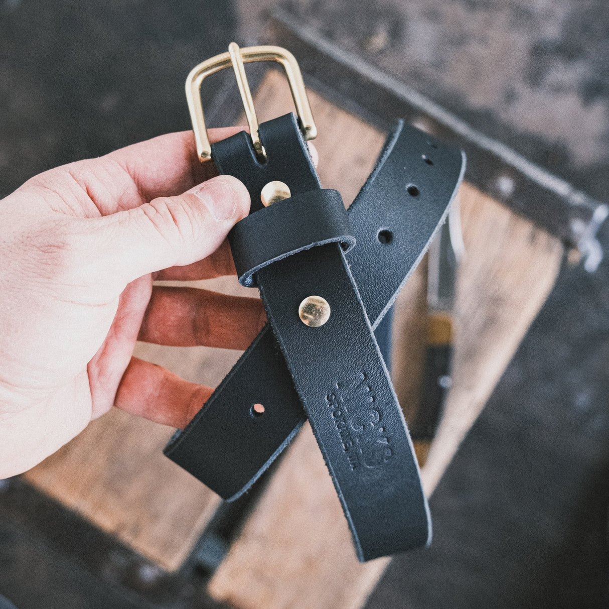 In Stock - 1.25", Classic Work Belt - Black Max Support - 36