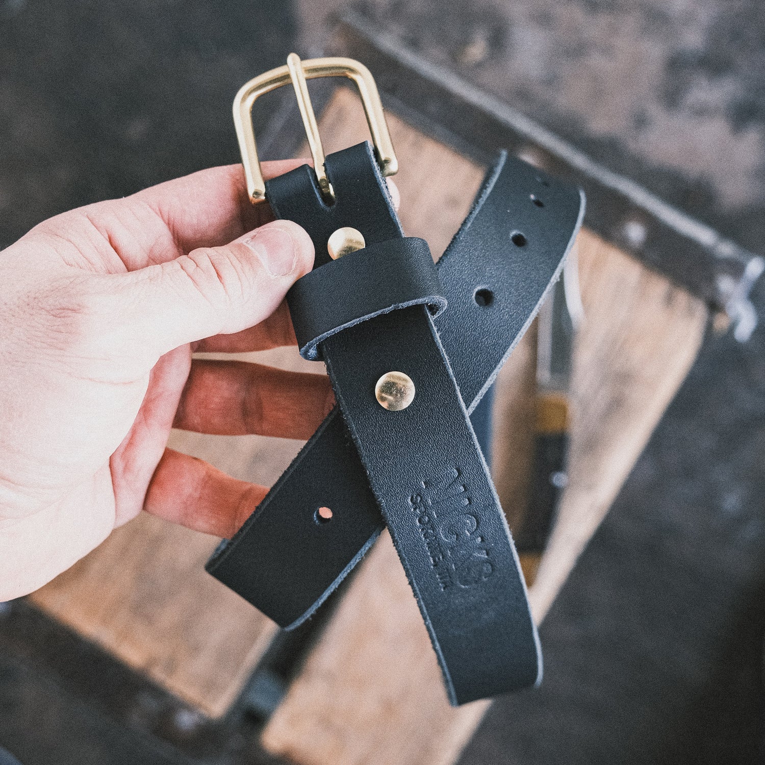 In Stock - 1.25", Classic Work Belt - Black Max Support - 36