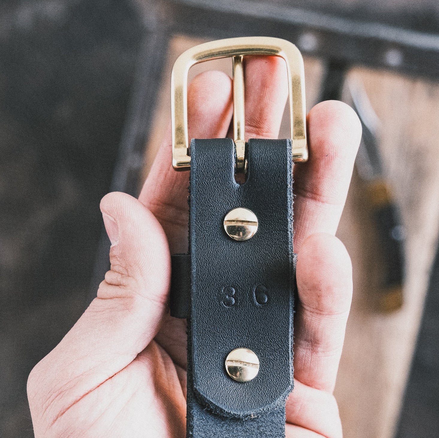 In Stock - 1.25", Classic Work Belt - Black Max Support - 36