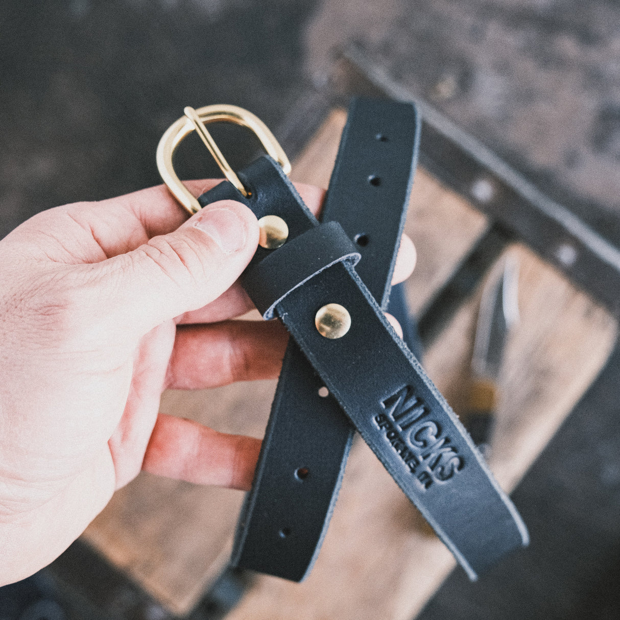 In Stock - 1", Women's Work Belt - Black Max Support - 36