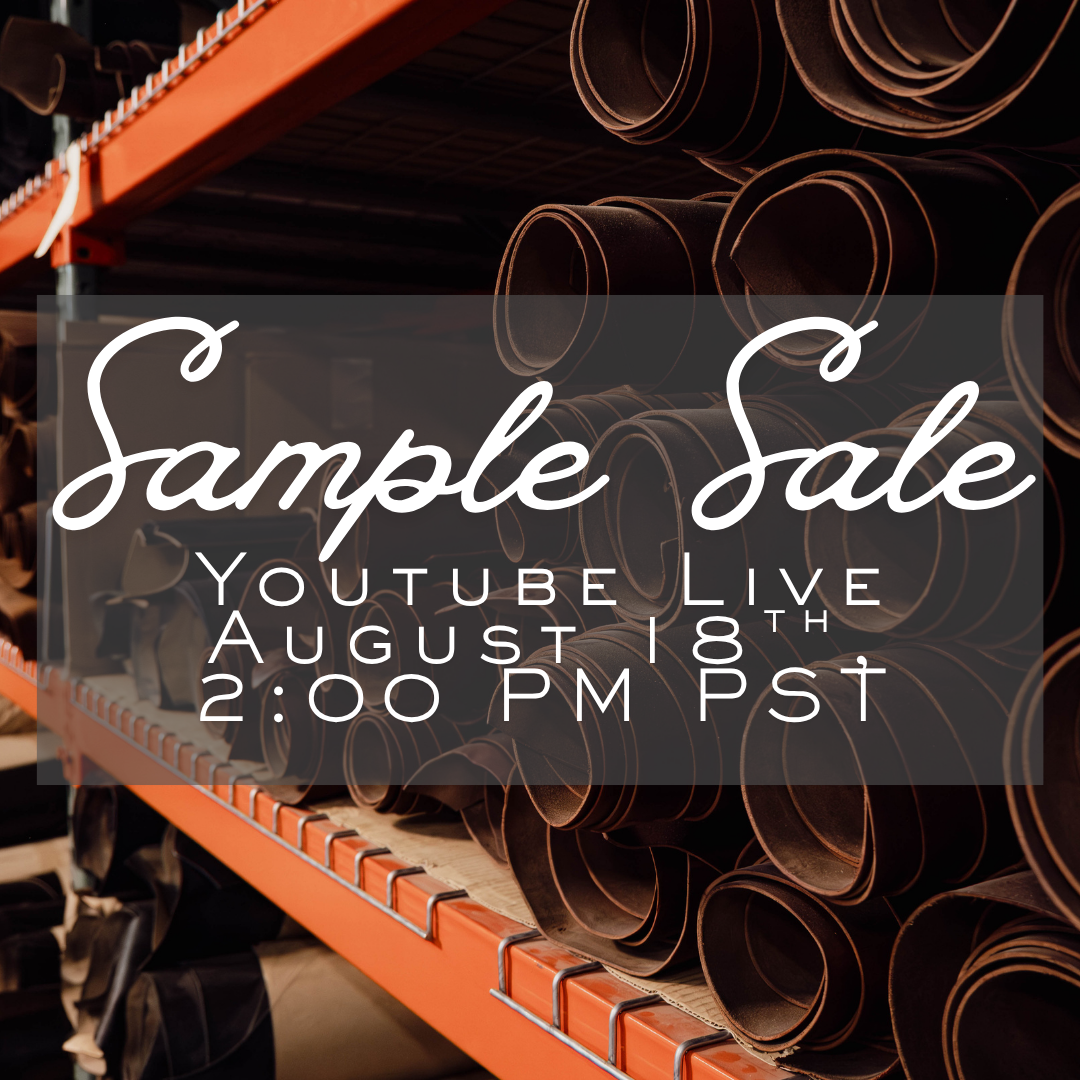 August Sample Sale