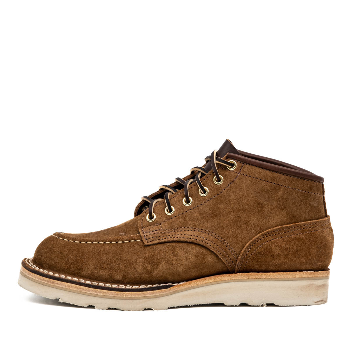 Aldert wedge sole boot in brown