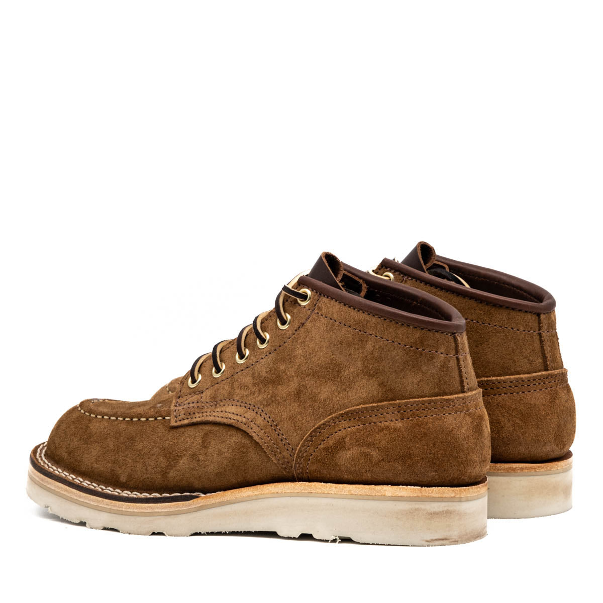 Aldert wedge sole boot in brown