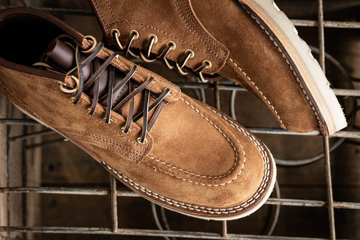 Aldert wedge sole boot in brown