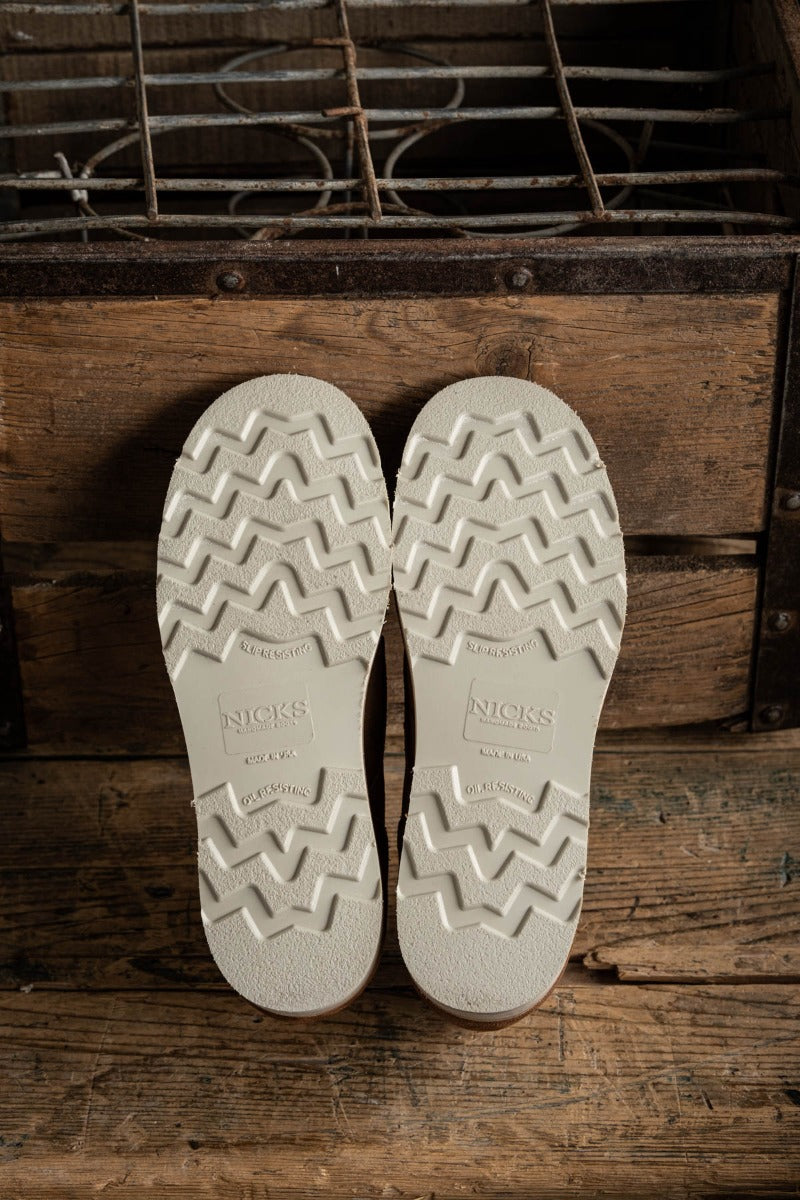 Aldert wedge sole boot in brown