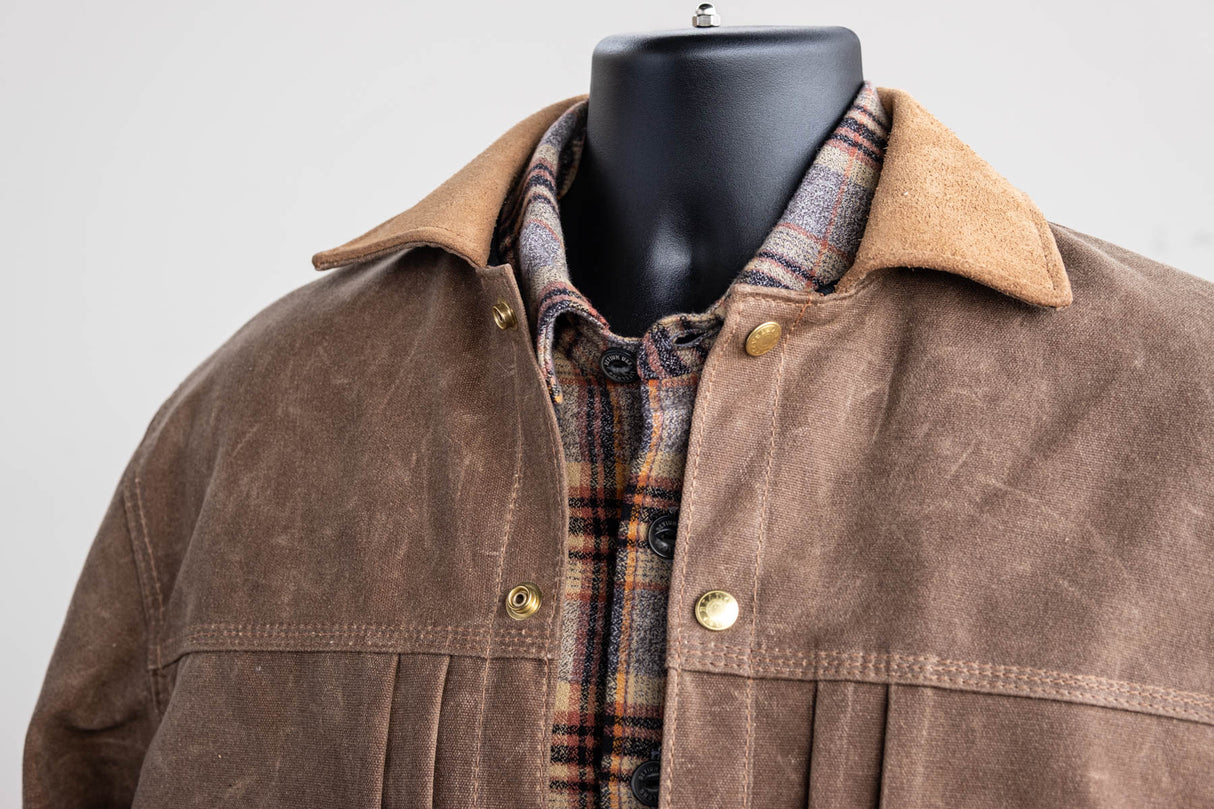 Nicks x Heat Straps Patriot Type 1 Jacket - Brush Brown - Ships in 1-2 business days!