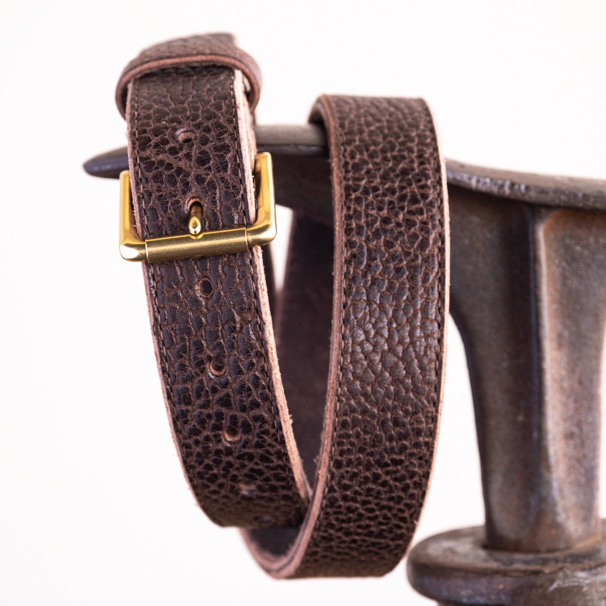 Heritage Belt - Walnut Bullhide