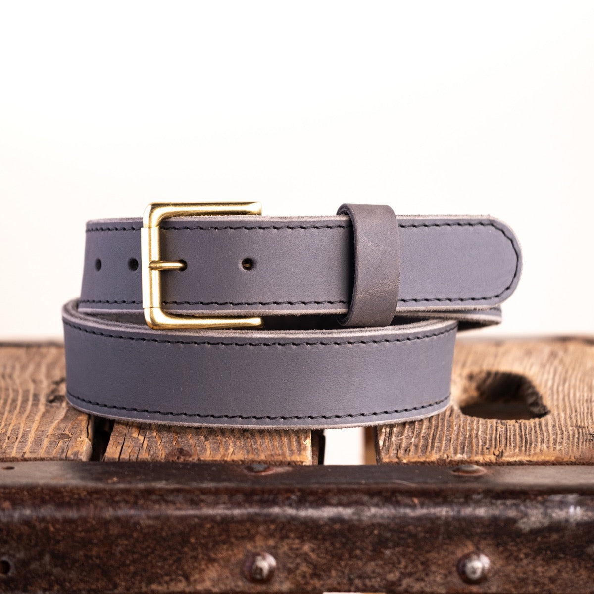 Heritage Work Belt - 64 Ash Grey