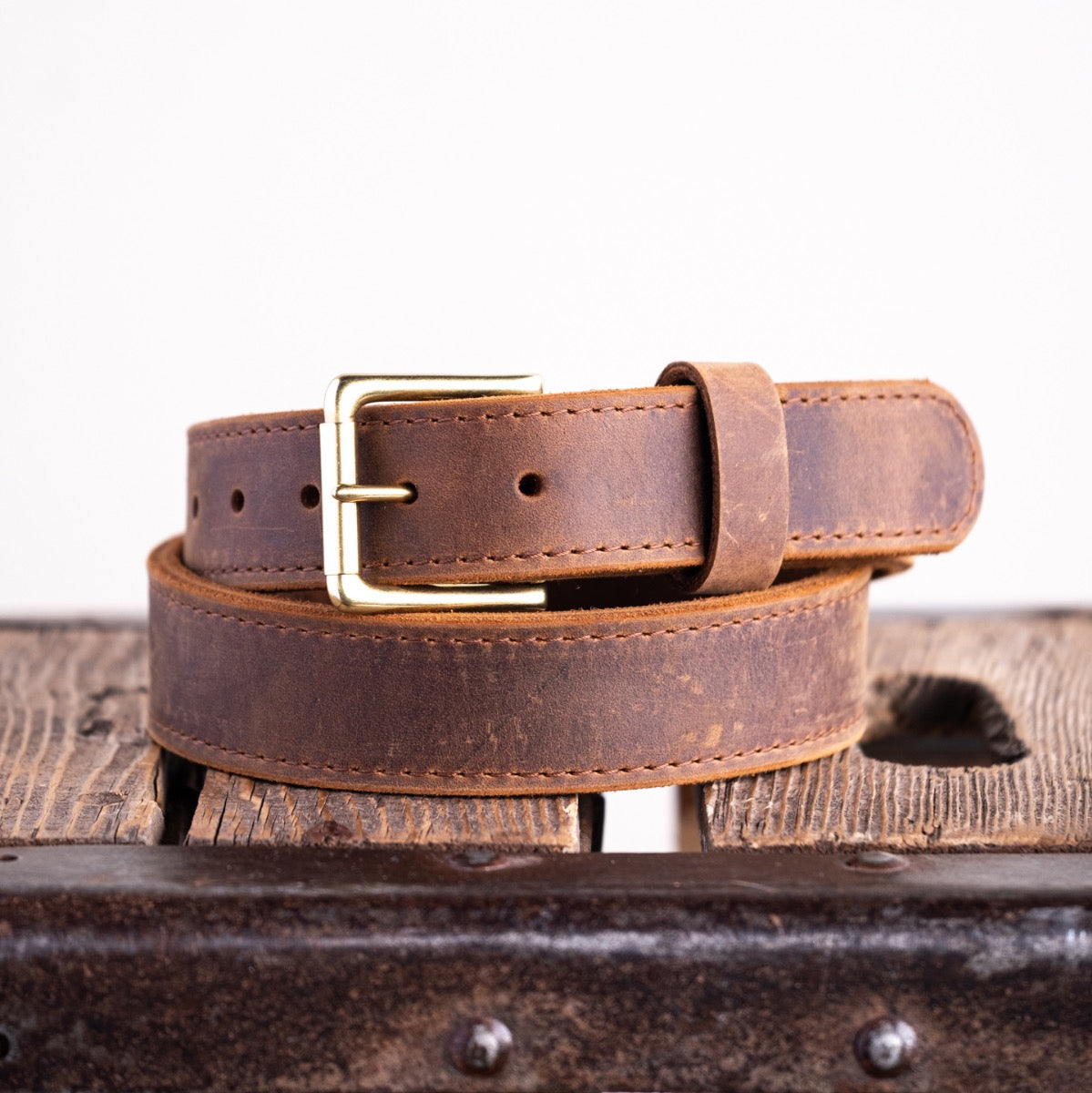 Heritage Work Belt - Weathershield Brown