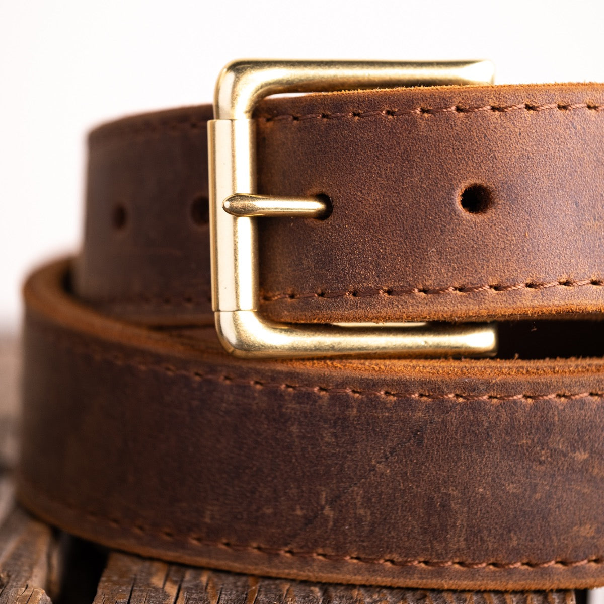 Heritage Work Belt - Weathershield Brown