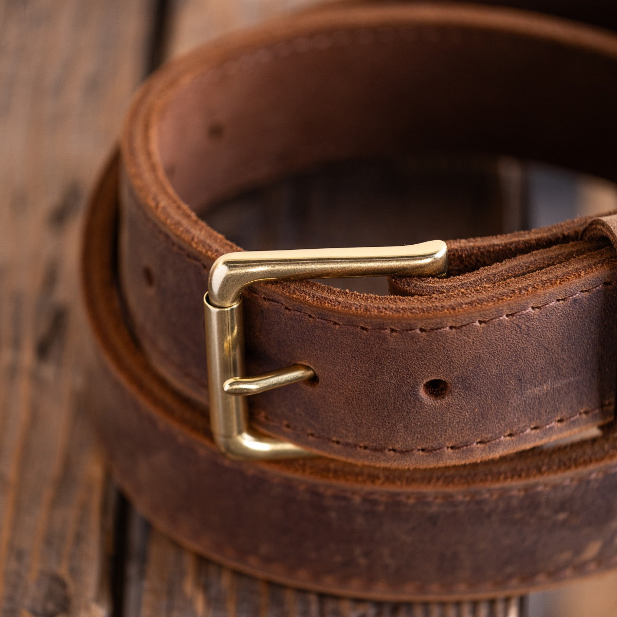 Heritage Work Belt - Weathershield Brown
