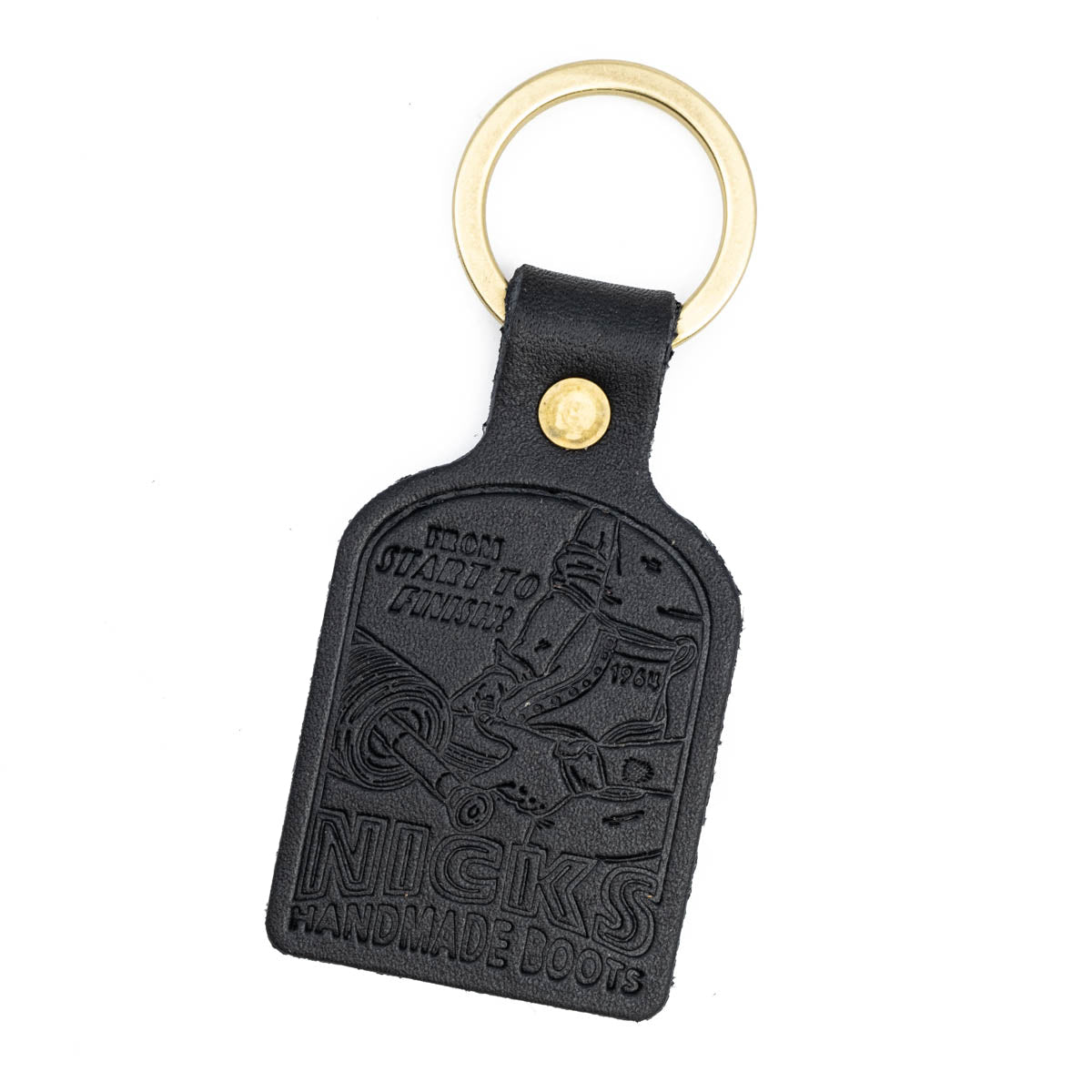 Nicks Vintage Leather Key Fob