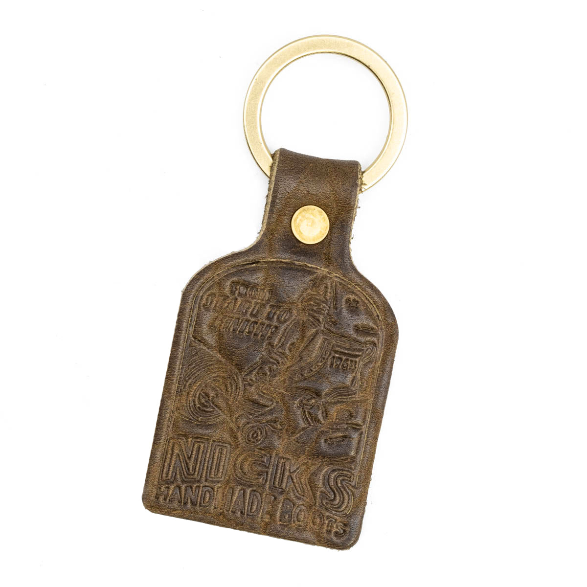Nicks Vintage Leather Key Fob