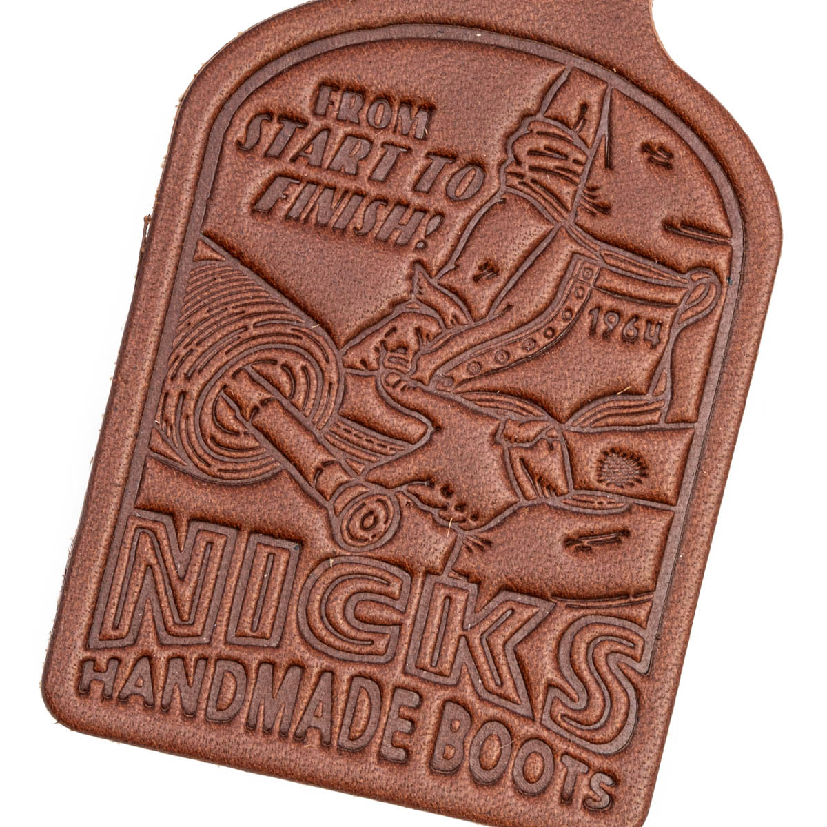 Nicks Vintage Leather Key Fob
