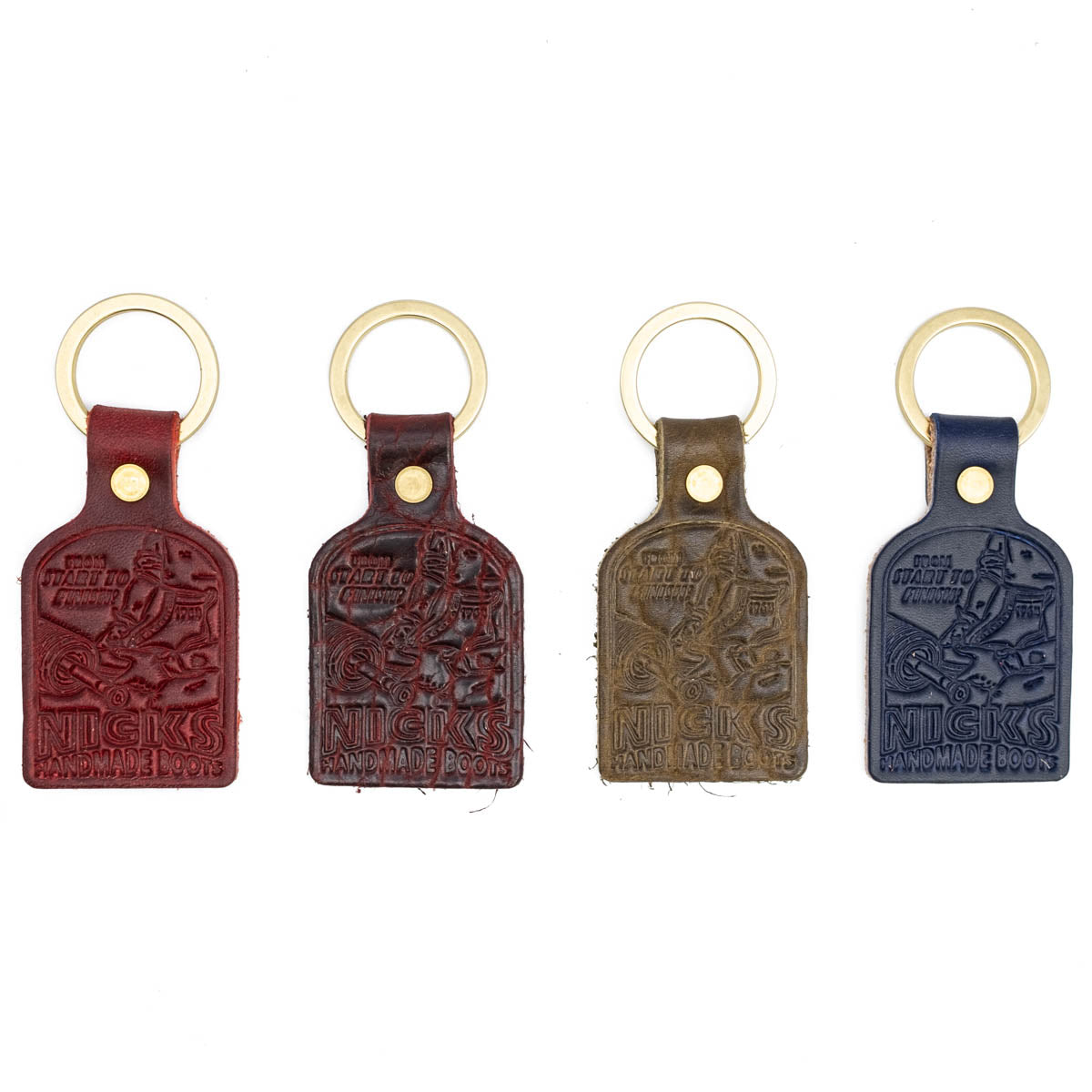 Nicks Vintage Leather Key Fob