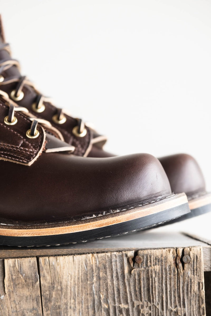 arbor boot in brown cxl, made on the 11067 sprung toe last
