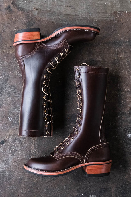 Women's Isabel 12" boot in brown cxl