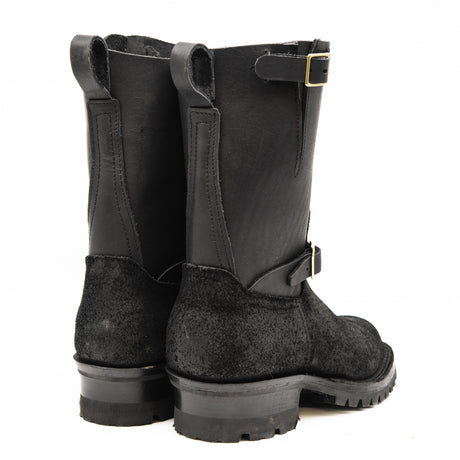 Pullman engineer boot in black