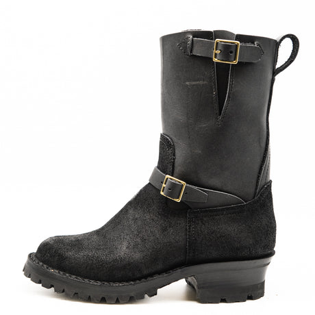 Pullman engineer boot in black