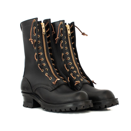 Station boot in black