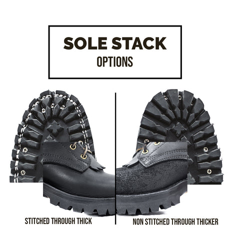 Sole stack profiles