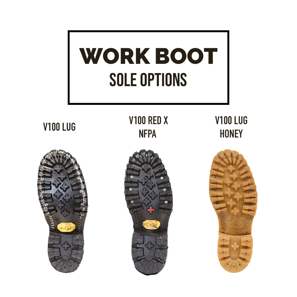 Work boot soles
