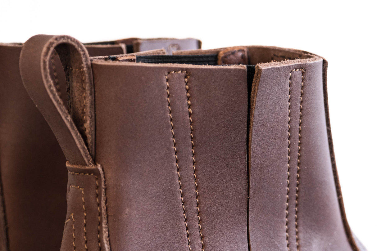 Nicks Work Chelsea Logger in walnut smooth