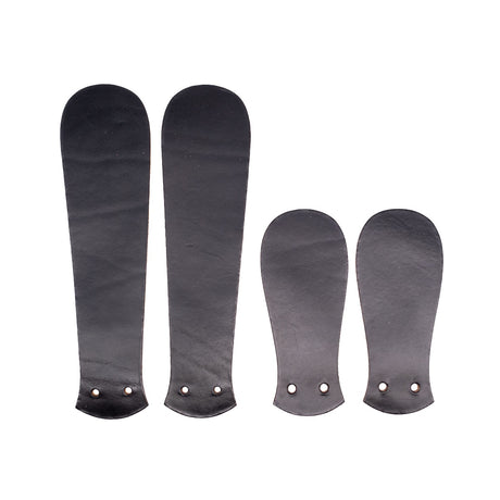 Black CXL leather Casual Kilties on a white background. 
