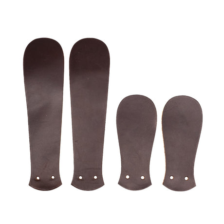 Brown CXL leather Casual Kilties on a white background. 