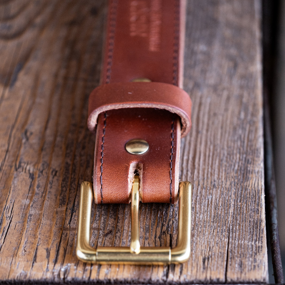 Heritage Belt - Natural Double Stuffed