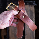 Heritage Belt - Natural Double Stuffed