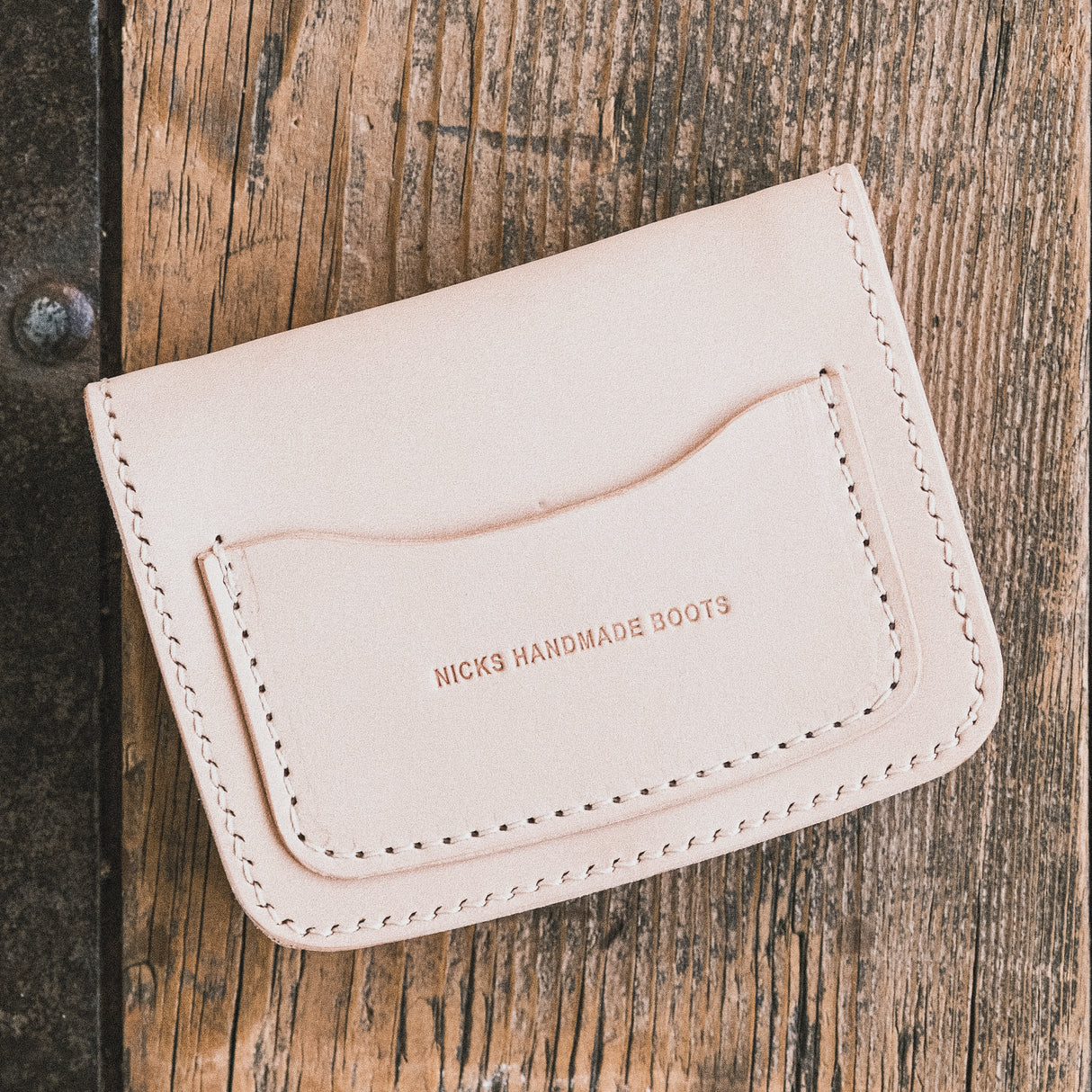Boot Camp Trucker Wallet(Mini) - Natural Veg Tan / Limited Run
