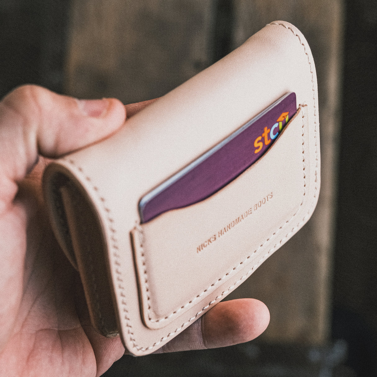 Boot Camp Trucker Wallet(Mini) - Natural Veg Tan / Limited Run