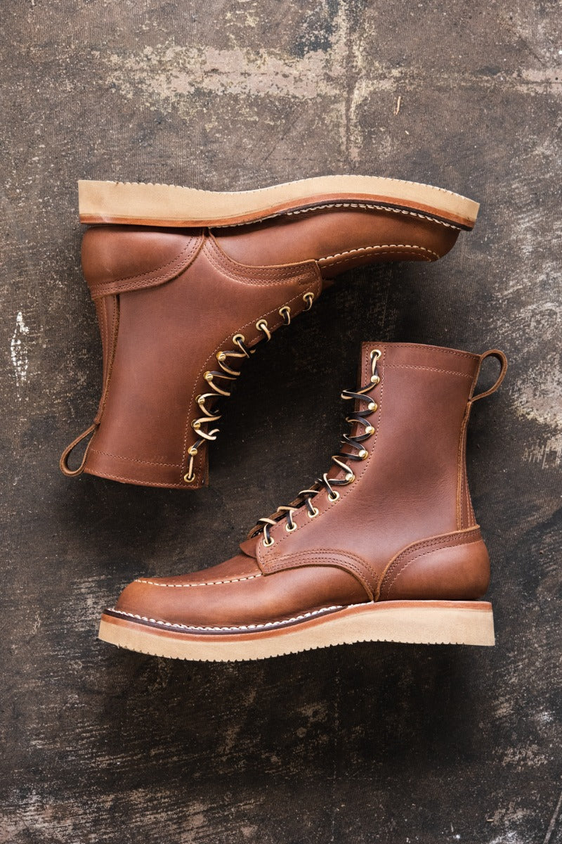 Moc Toe wedge 1964 brown