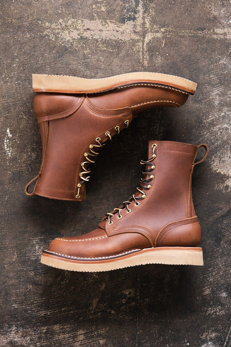 Moc Toe wedge 1964 brown