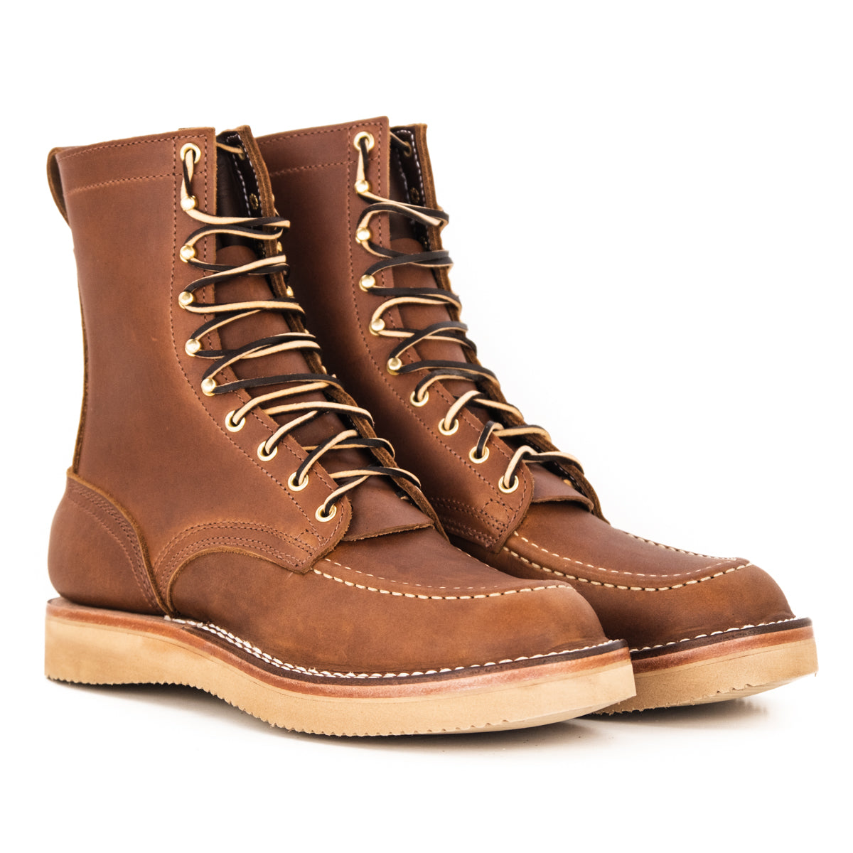 Moc Toe wedge 1964 brown